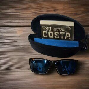 Costa Del Mar 580 polarized sunglasses blue Mens womans unisex